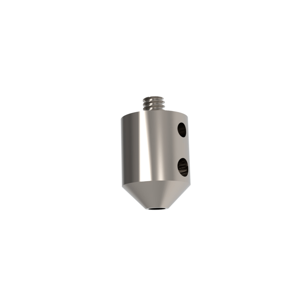 Adapter / Halter;  Grundkörper: Stahl; Schaft: Stahl