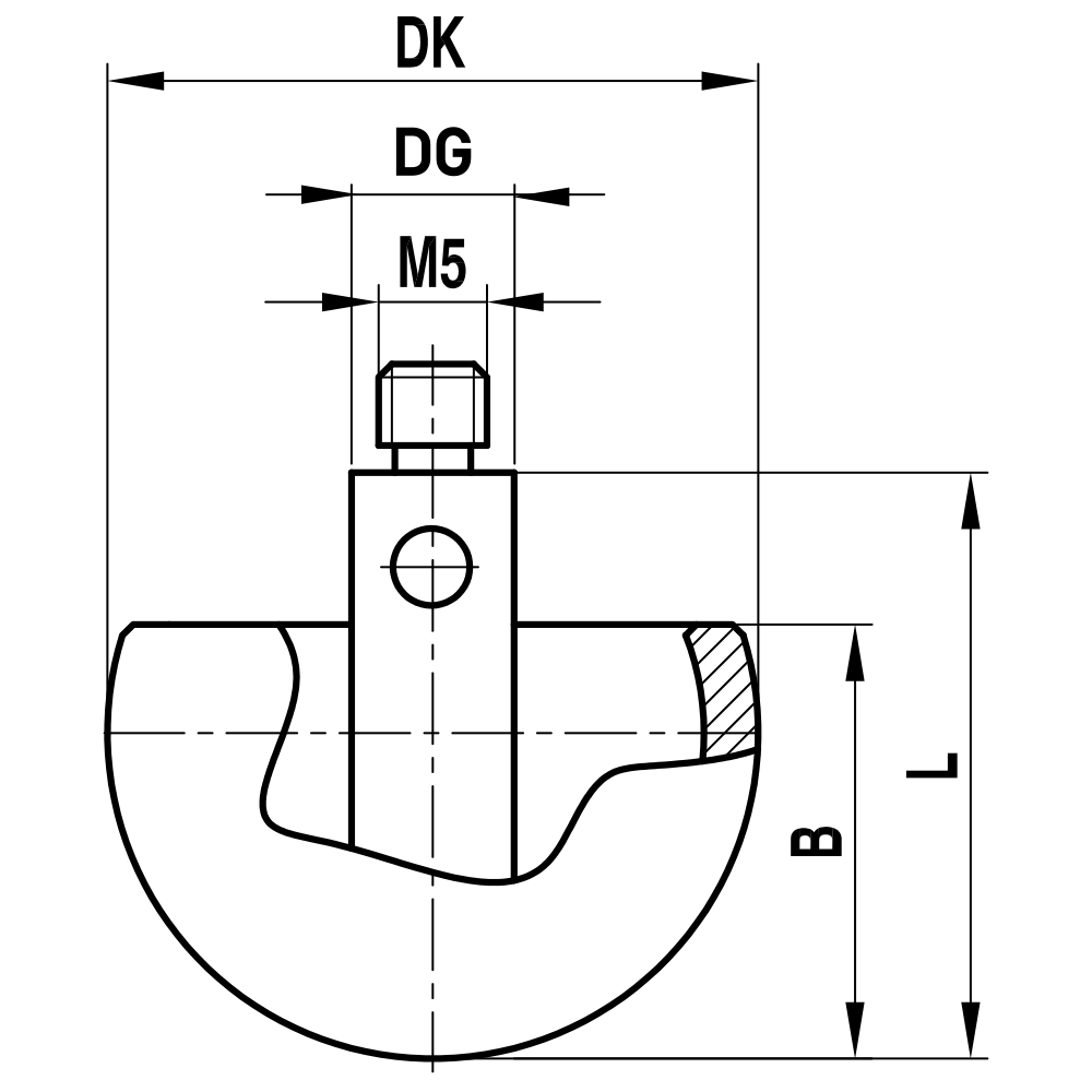 Zeichnung vom Produkt HK M5 300 10 024 Zeichnung vom Produkt HK M5 300 10 024