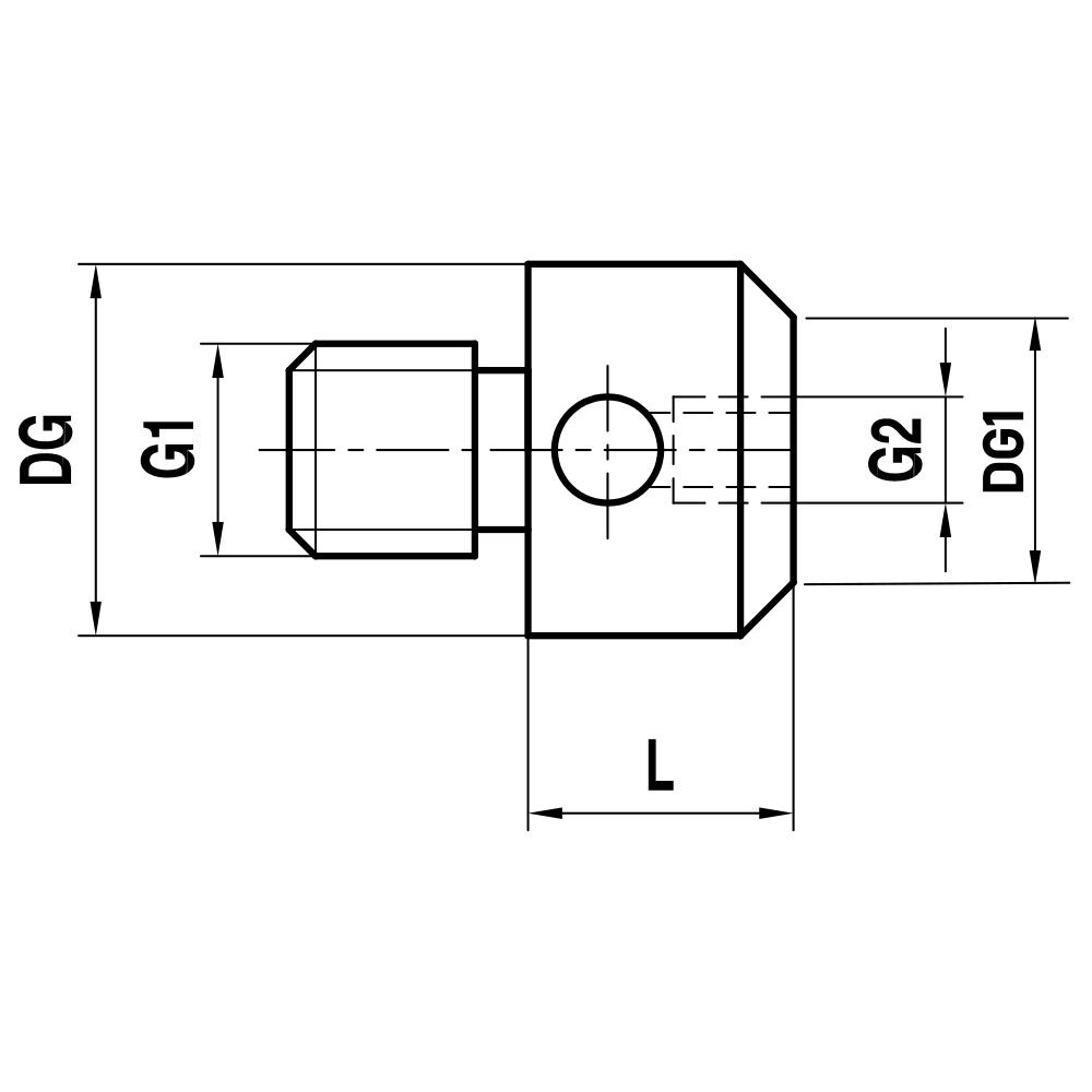 Zeichnung vom Produkt RI M4 000 07 009 Zeichnung vom Produkt RI M4 000 07 009