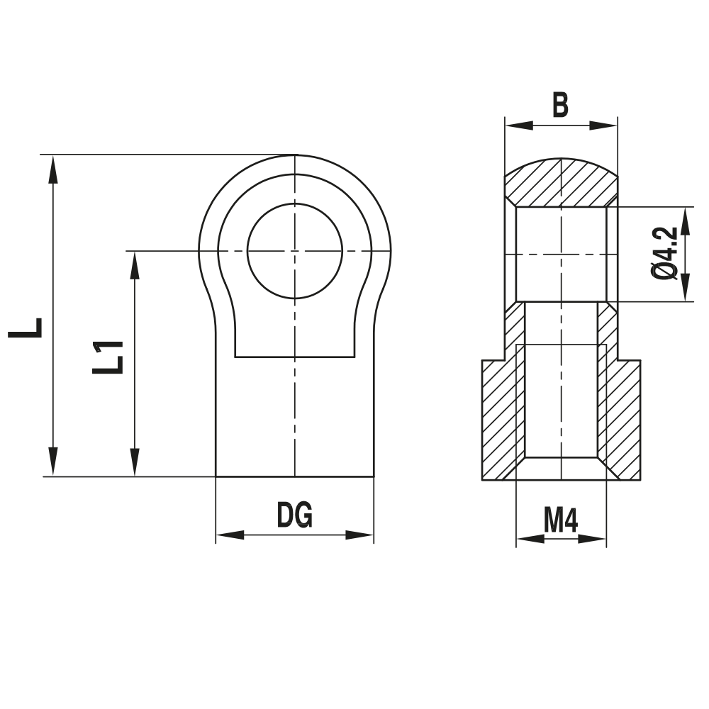 Zeichnung vom Produkt RI M4 000 07 014 Zeichnung vom Produkt RI M4 000 07 014