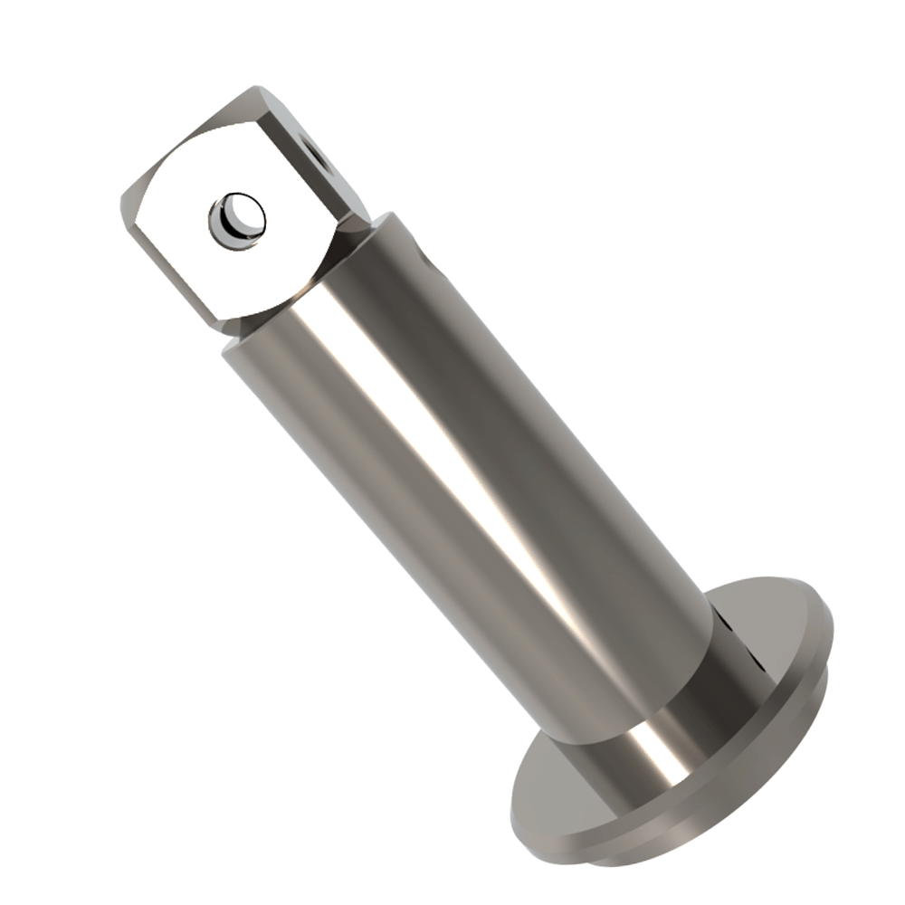 Verlängerung;  Grundkörper: Titan; Schaft: Titan