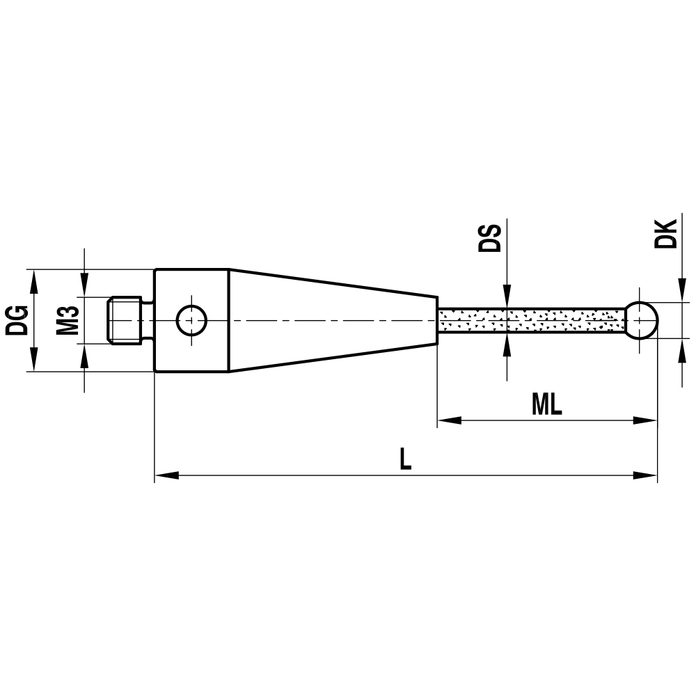 Zeichnung vom Produkt TK M3 030 04 051