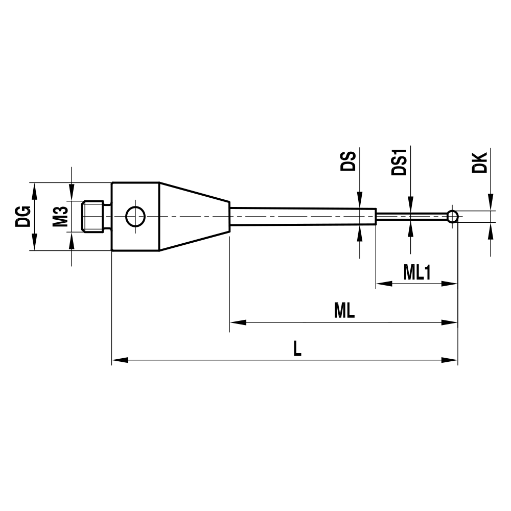 Zeichnung vom Produkt TH M3 003 05 013 Zeichnung vom Produkt TH M3 003 05 013