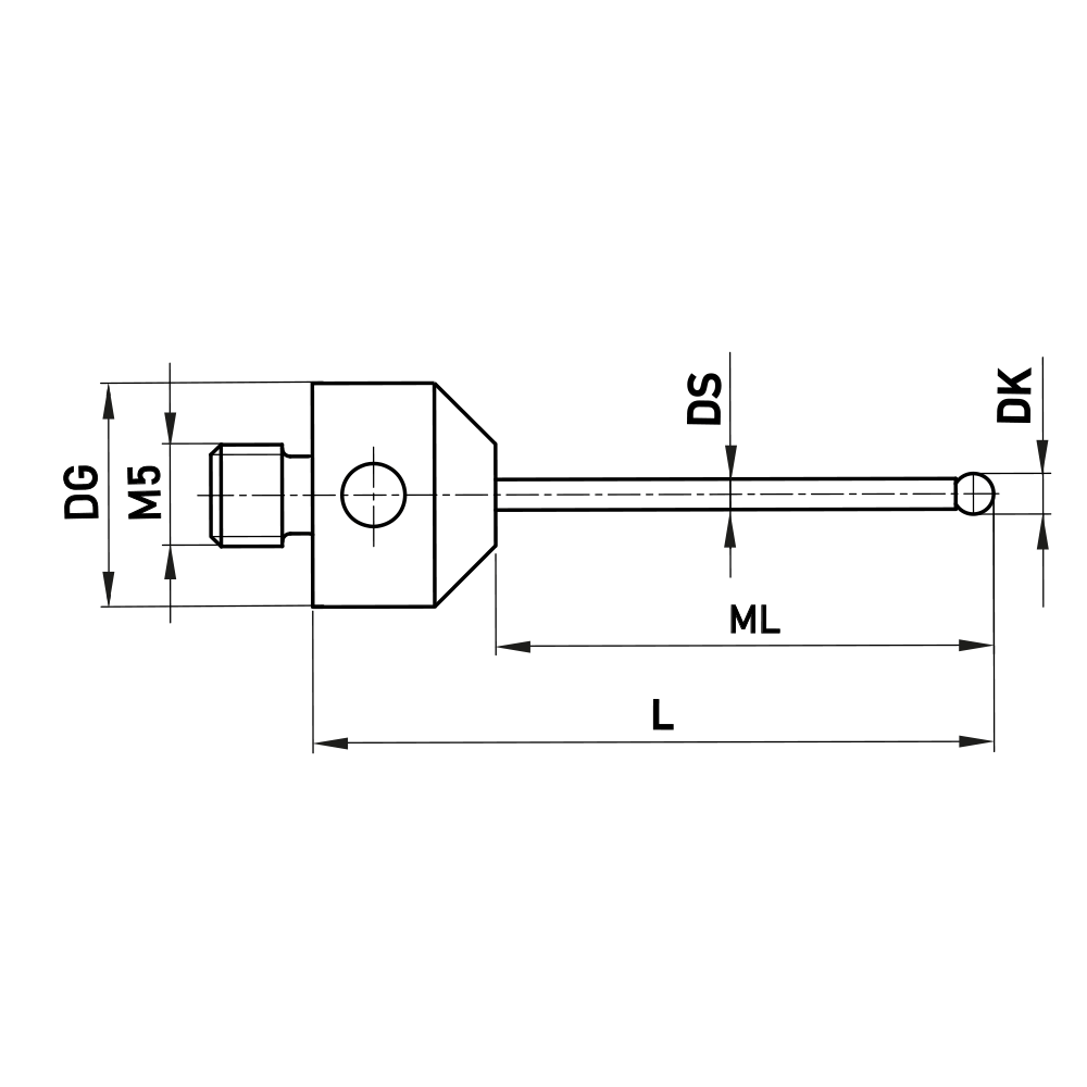 Zeichnung vom Produkt NH M5 013 11 032