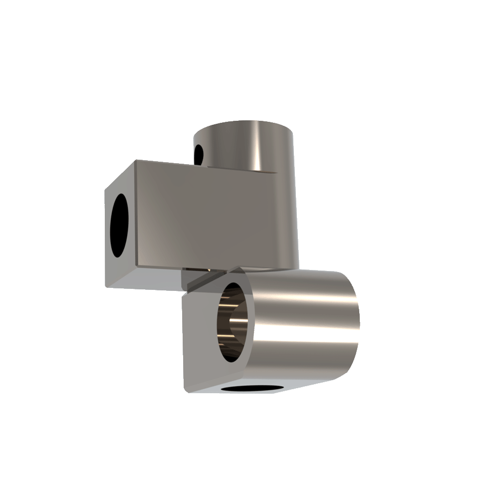 Adapter / Halter;  Grundkörper: Titan 