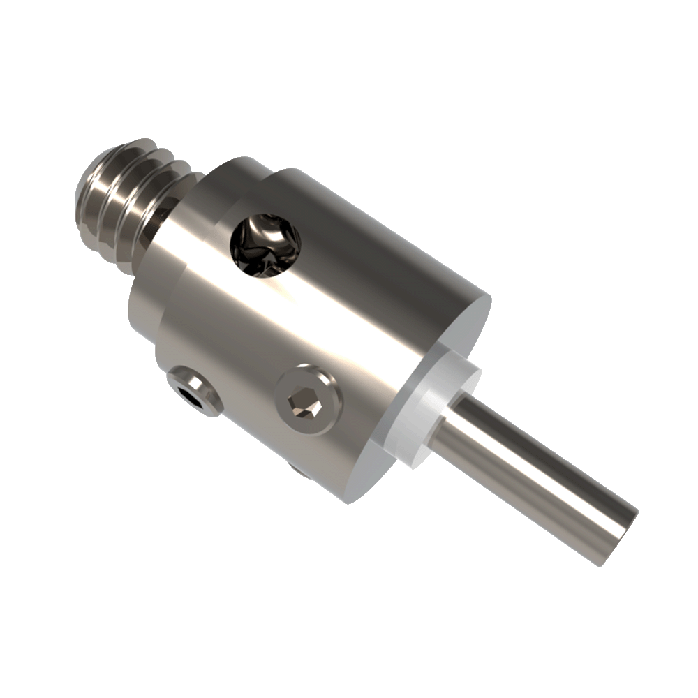 Adapter / Halter;  Grundkörper: Stahl 