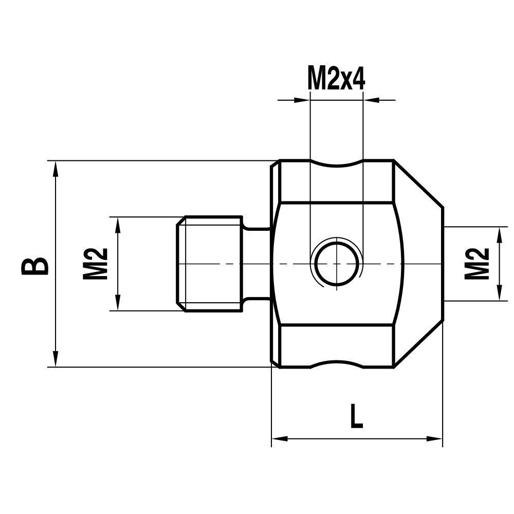 Zeichnung vom Produkt HI M2 000 10 009 Zeichnung vom Produkt HI M2 000 10 009