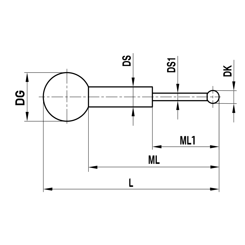 Zeichnung vom Produkt KK M5 010 10 017