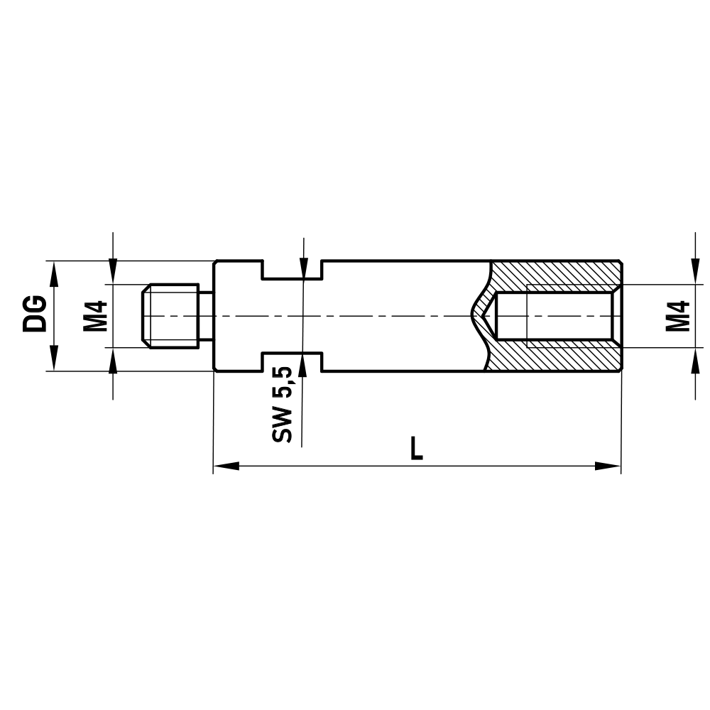 Zeichnung vom Produkt VI M4 000 M7 020 Zeichnung vom Produkt VI M4 000 M7 020