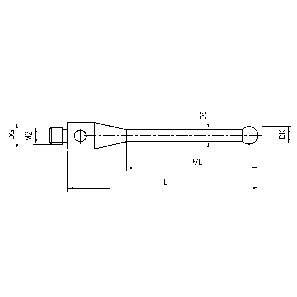 Zeichnung vom Produkt TI M2 040 03 070