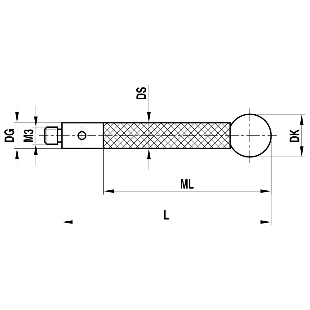 Zeichnung vom Produkt TC M3 Z60 04 078