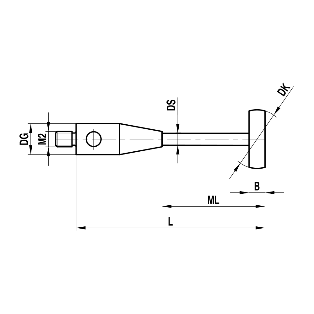 Zeichnung vom Produkt KK M2 080 03 032 Zeichnung vom Produkt KK M2 080 03 032