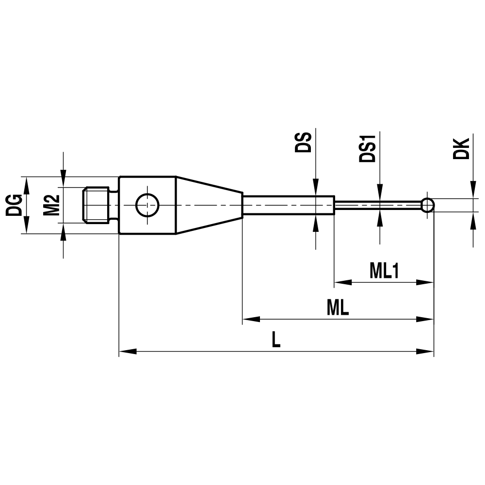Drawing of product TH M2 005 03 018 Drawing of product TH M2 005 03 018