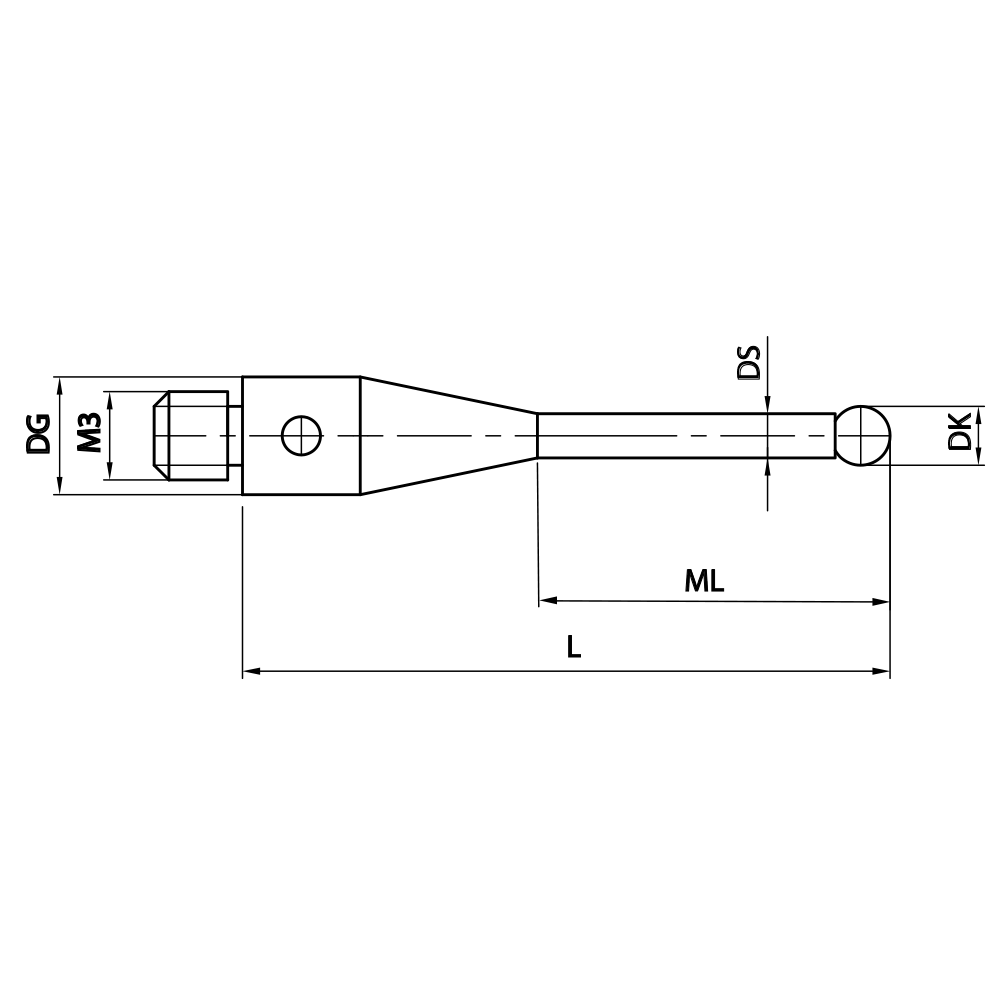 Zeichnung vom Produkt TI M3 S50 R4 023