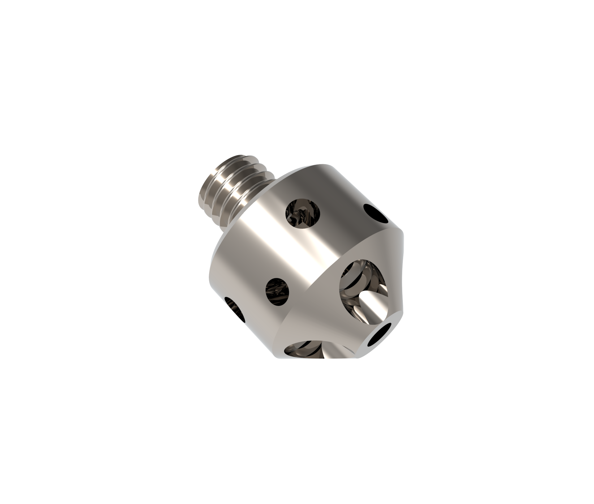 Adapter / Halter;  Grundkörper: Stahl 