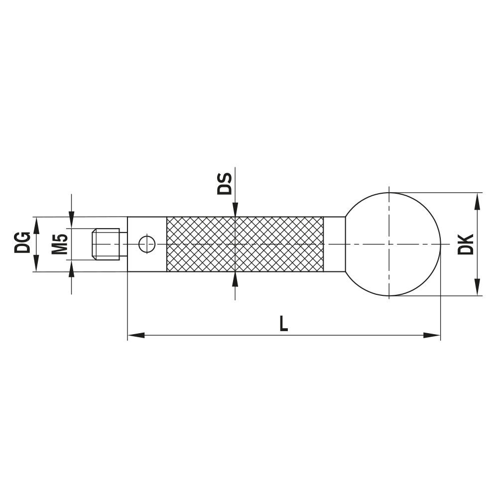 Zeichnung vom Produkt TC M5 150 11 500