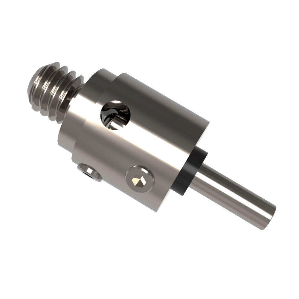 Adapter / Halter;  Grundkörper: Stahl 