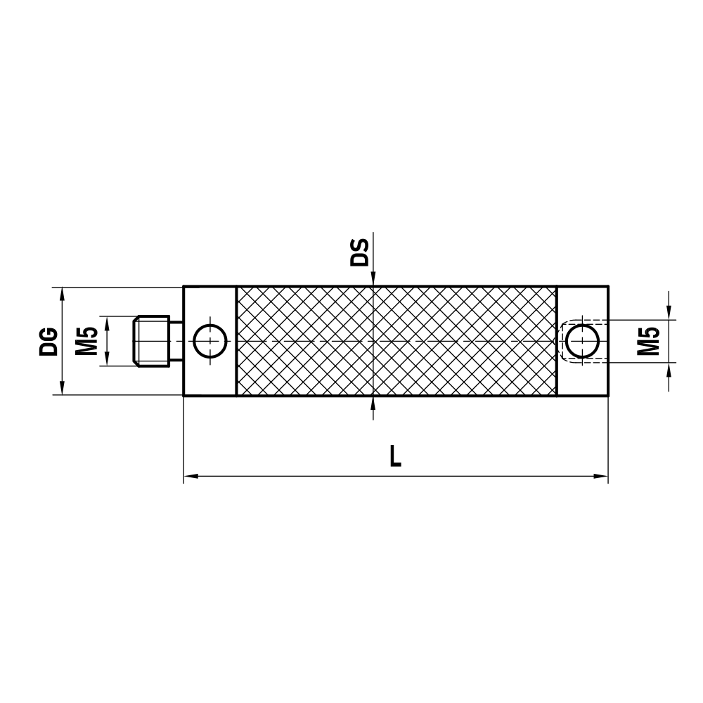 Zeichnung vom Produkt VC M5 TZ0 20 150 Zeichnung vom Produkt VC M5 TZ0 20 150