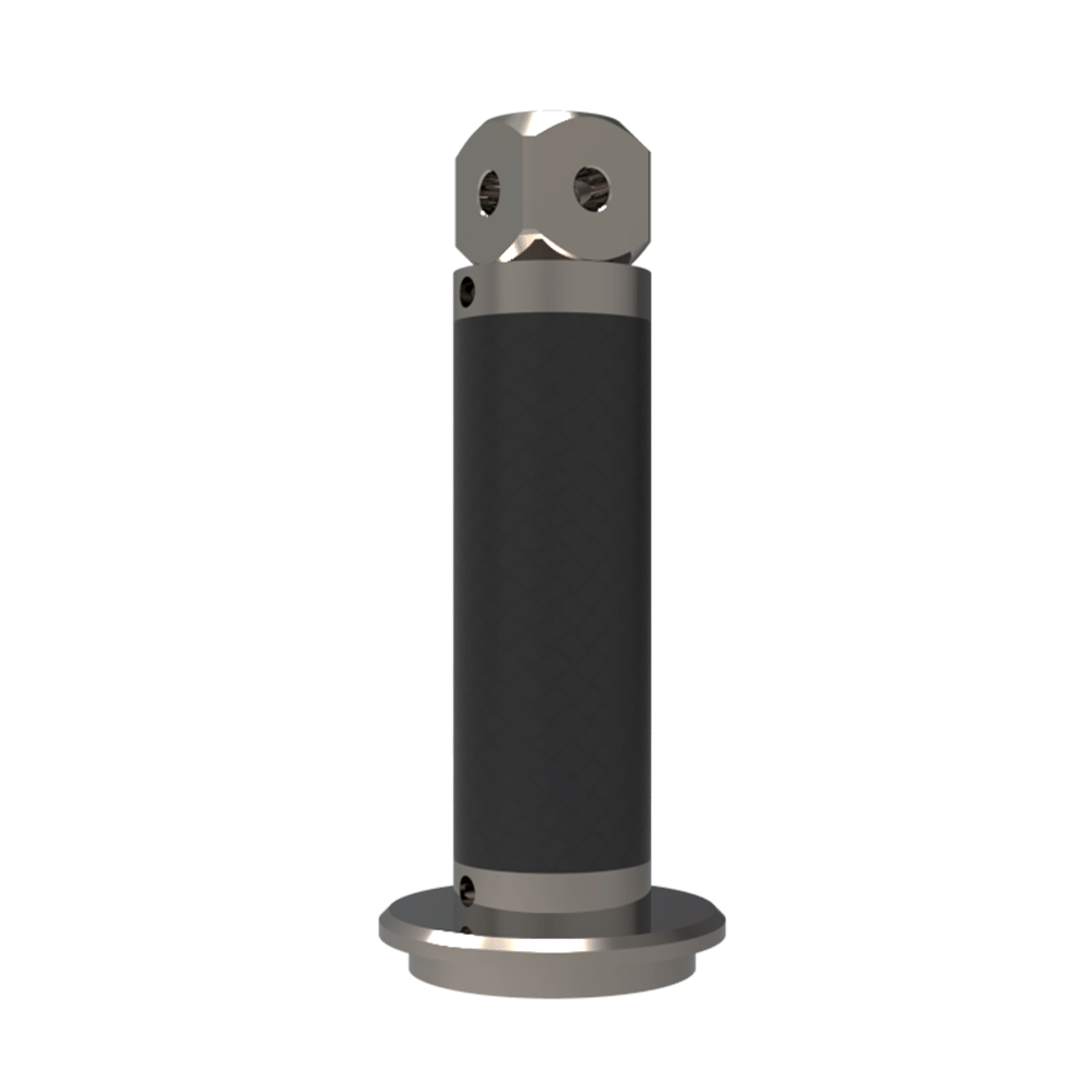 Extensions; base: titanium; stem: carbon fiber
