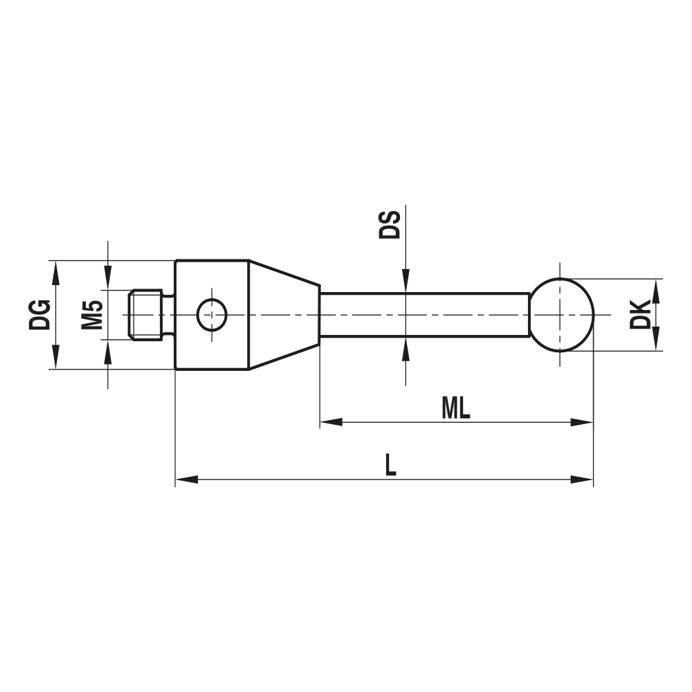 Zeichnung vom Produkt TH M5 DC30 11 033