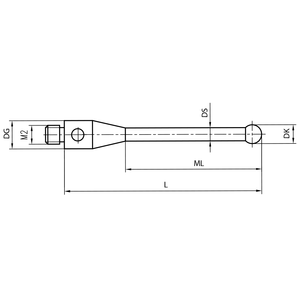 Zeichnung vom Produkt TI M2 S10 03 010