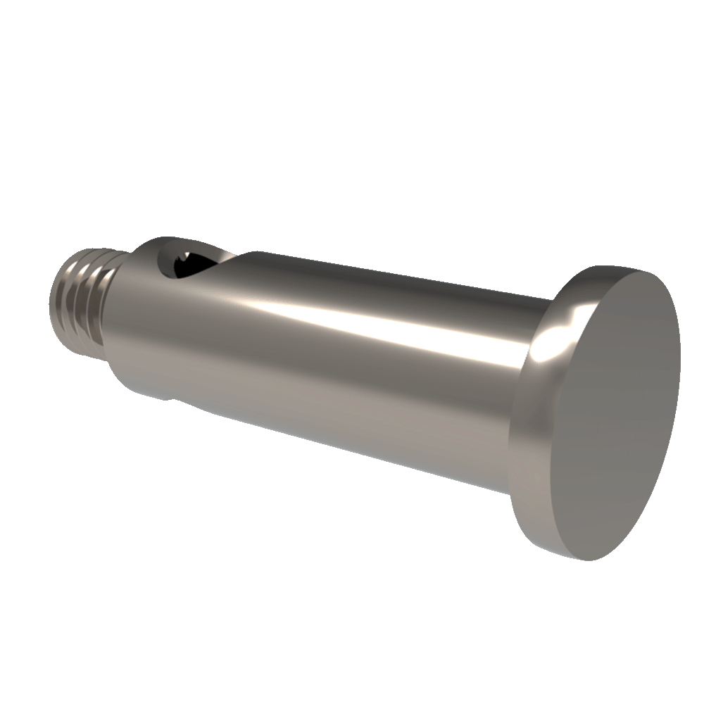 Scheibentaster;  Grundkörper: Titan; Schaft: Titan; Kugel: Stahl