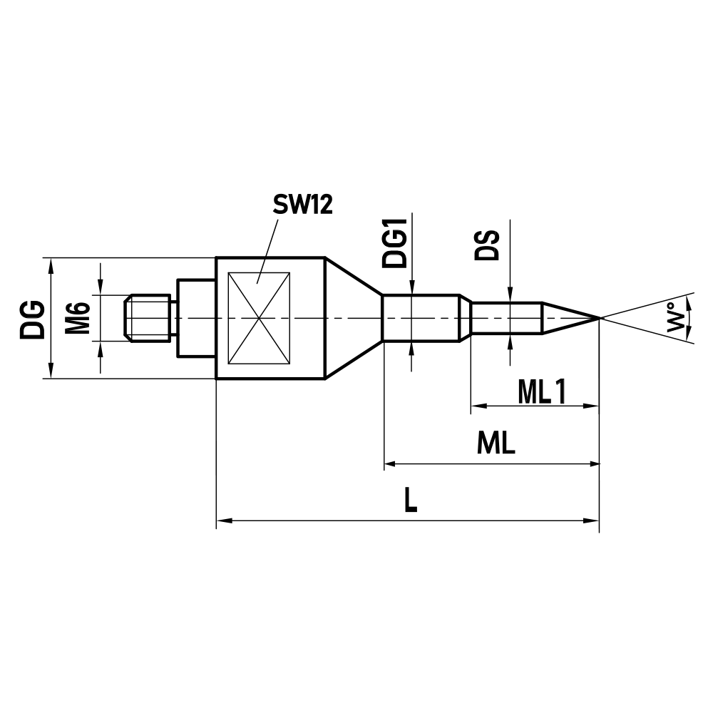 Zeichnung vom Produkt IH M6 030 16 047