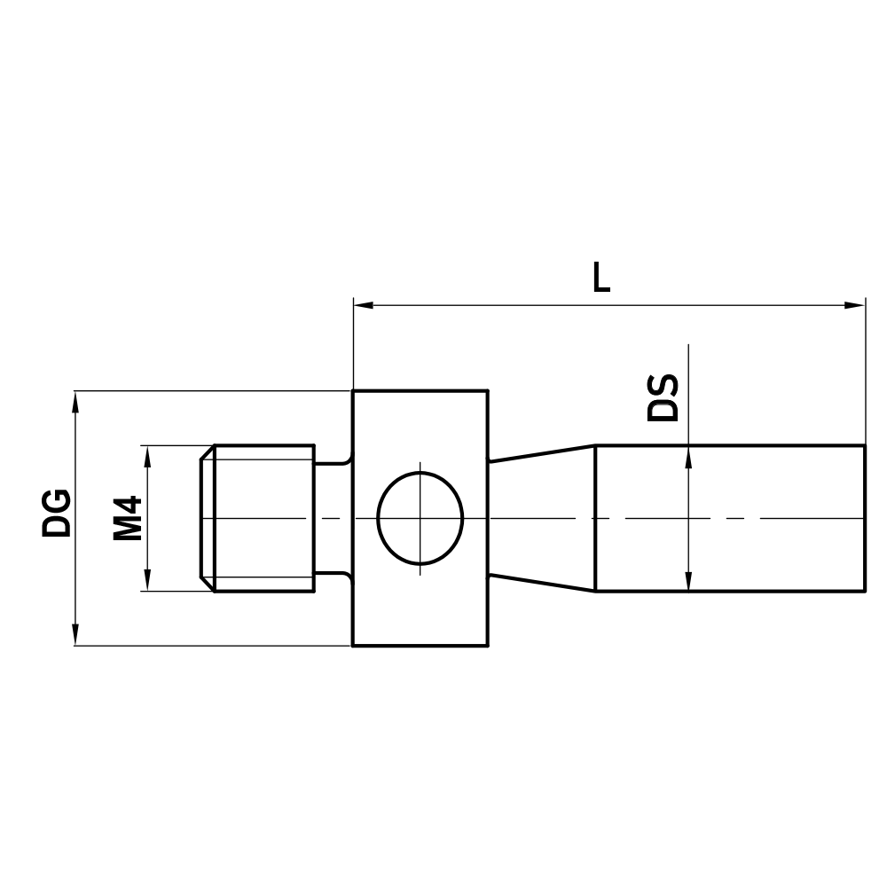 Zeichnung vom Produkt BI M4 000 R7 016 Zeichnung vom Produkt BI M4 000 R7 016