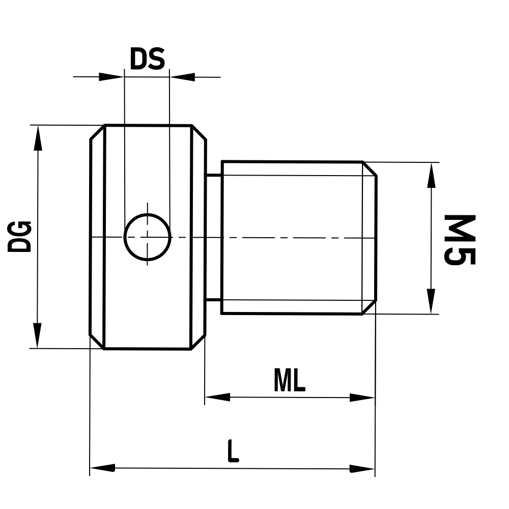Zeichnung vom Produkt GW M4 000 10 016 Zeichnung vom Produkt GW M4 000 10 016