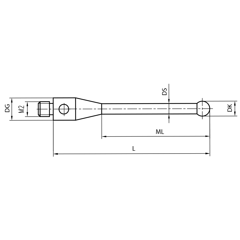 Zeichnung vom Produkt TI M2 020 03 011